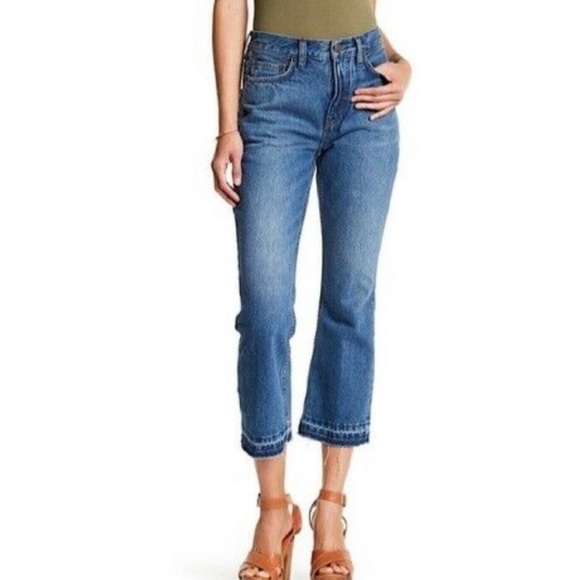 Free People Denim - FREE PEOPLE | High Waist Released Hem Flare Jeans